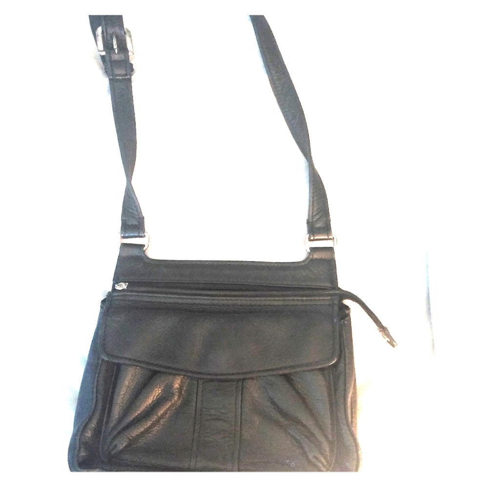 Fossil Explorer Leather Crossbody Bag